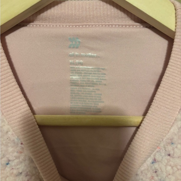 All in Motion Light Pink Fleece Sweater Size XL - 14 Girl - Picture 2 of 5